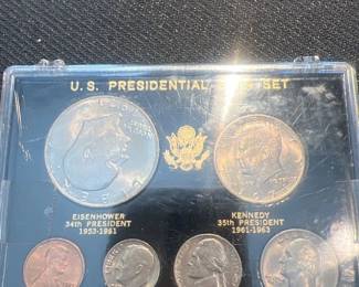 US Presidential Coin Set