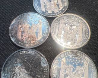 5 Troy Ounces pt999 Silver