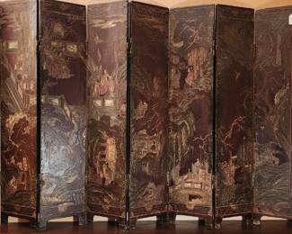 Chinese 17 century table screen