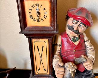 Official Statue of The Villages.  A drinking community with a golfing problem.