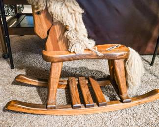 Vintage rocking horse