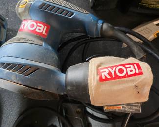 variety of Ryobi hand tools