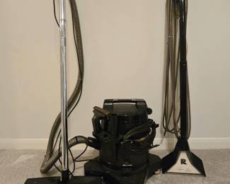 vintage Rainbow vacuum system with carpet cleaner