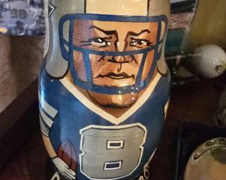 Dallas Cowboys nesting/stackable figures
