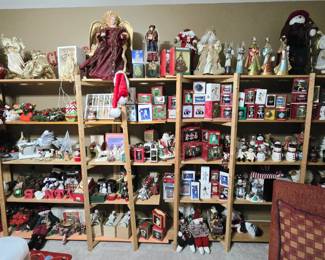 Huge selection of Christmas decor