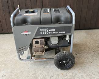 Briggs & Stratton 5550 watts generator