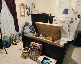 Nice, gently used toys, toy chests