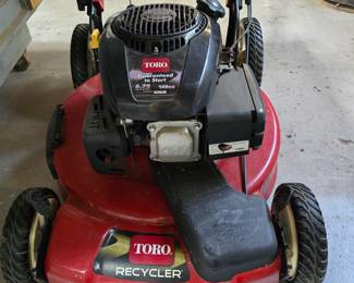 Toro lawn mower