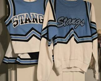 Vintage (maybe antique) Cheerleading uniforms - maybe from the Austin area