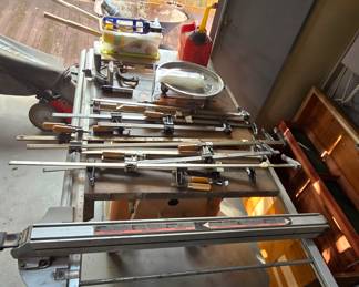 variety of wood clamps