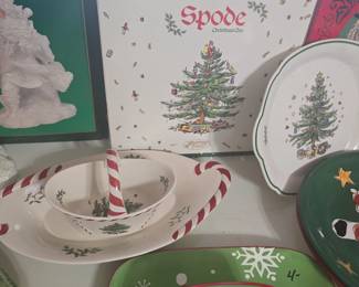 Spode Christmas dishes