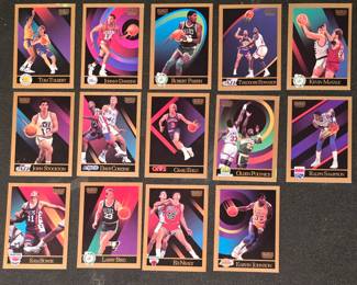 Vintage Basketball trading cards