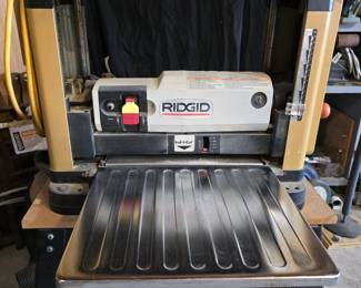Ridgid 13" thickness planer