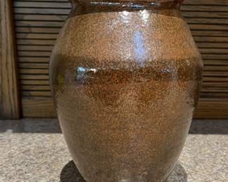 Signed pottery jar from an Alpine, TX artist