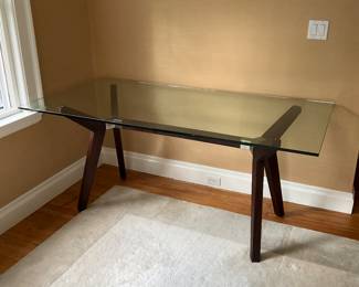 CRATE & BARREL STRUT WORK TABLE