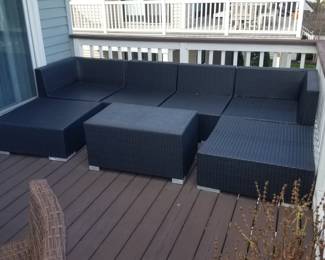 All-weather conversation set