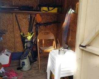 Shed contents
