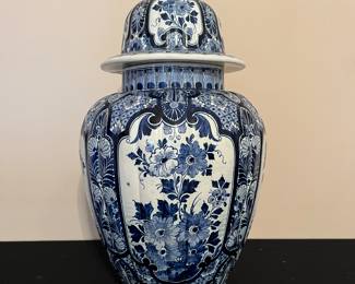 Delft Blue Ginger Jar