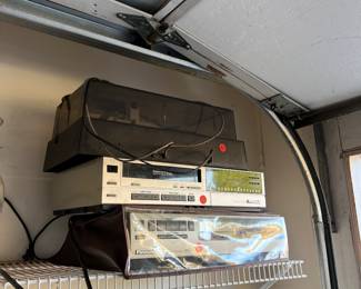 Vintage stereo equipment 