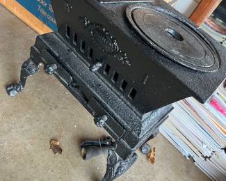 Small cast iron stove