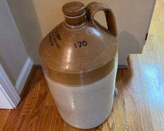 Stoneware Crock Jug--Rare