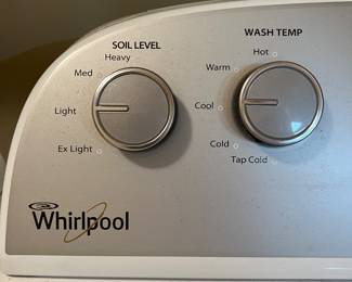 Whirlpool washer & dryer