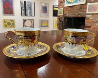 Porcelain tea cups - Thailand