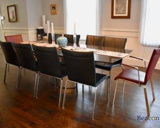 Peter Draenert Adler stone top dining table