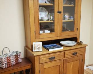 Antique hutch 