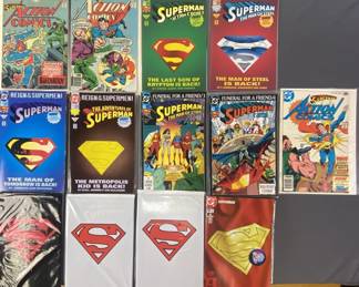 SUPERMAN COMIC BOOKS