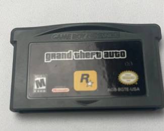 NINTENDO GRAND THEFT AUTO GAME CARTRIDGE