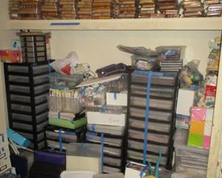 (2) Rooms of Craft Supplies