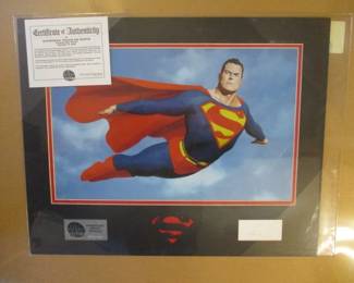 Autographed Superman " Peace On Earth"