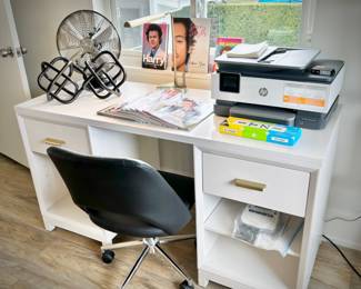 Pottery Barn Teen white desk