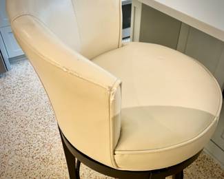 Two Pier 1 swivel bar stools