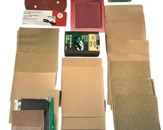 Sanding Tool and Supplies 