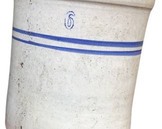 Vintage Stoneware Five Gallon Crock 