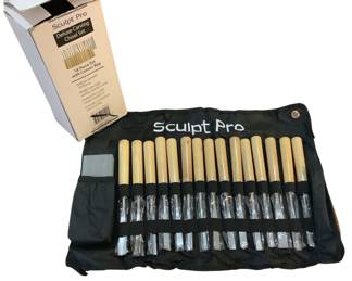 Sculpt Pro Deluxe Carving Chisel Set 