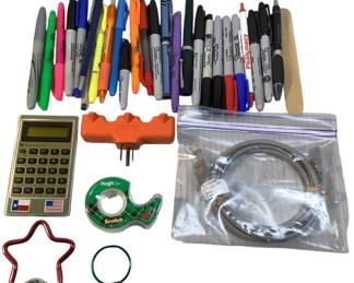 Assortment of Office Supplies 