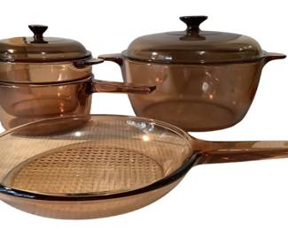 Visionware Glass Cookware Set 