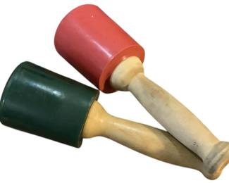 Pair of Wood Mallets 