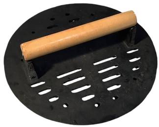 Cast Iron Grilling Press 