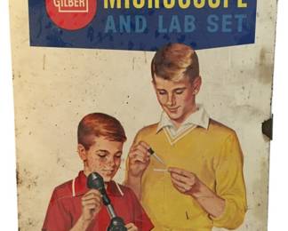 Vintage Gilbert Metal Box 