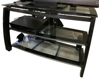 Glass EntertainmentTV Stand 