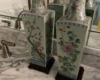 Very old Asian vases.