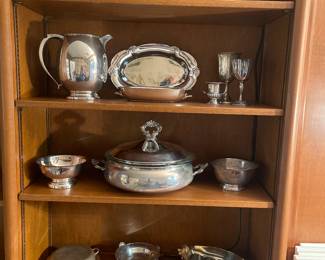 Up close view of Silverplate