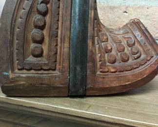 Antique, 18th/19th Century hand carved Spanish riding stirrup..