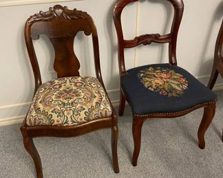 Very old occasional/dining chairs. 3 matching. Excellent condition.
