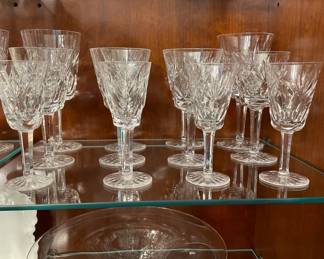 Waterford "Ashling" glasses. 3 Sizes.