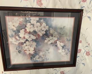 Artist, Barbara Mock, Floral Print.